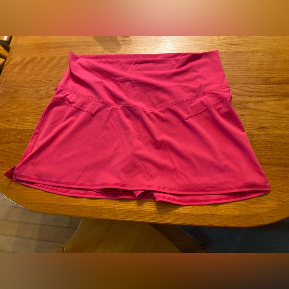 Active spandex skort